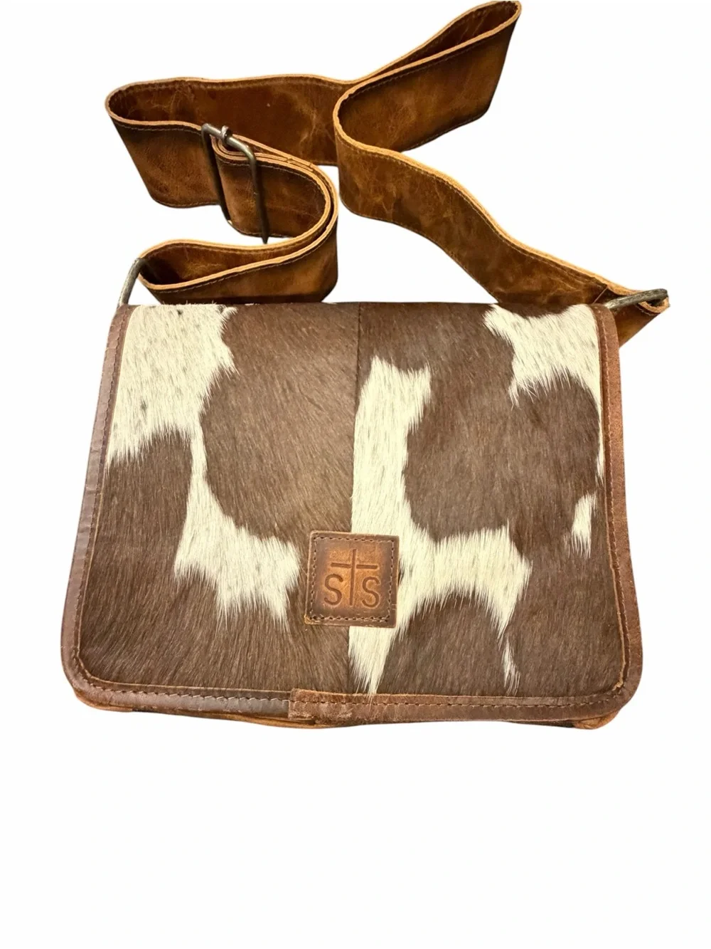 STS Ranchwear Women’s Leather Della Crossbody Bag Leather NEW Cowhide Western